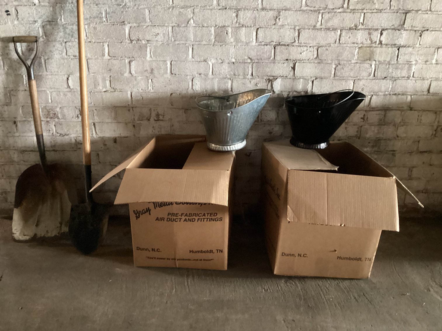 Image for Coal Buckets - 5 galvanized and 5 black