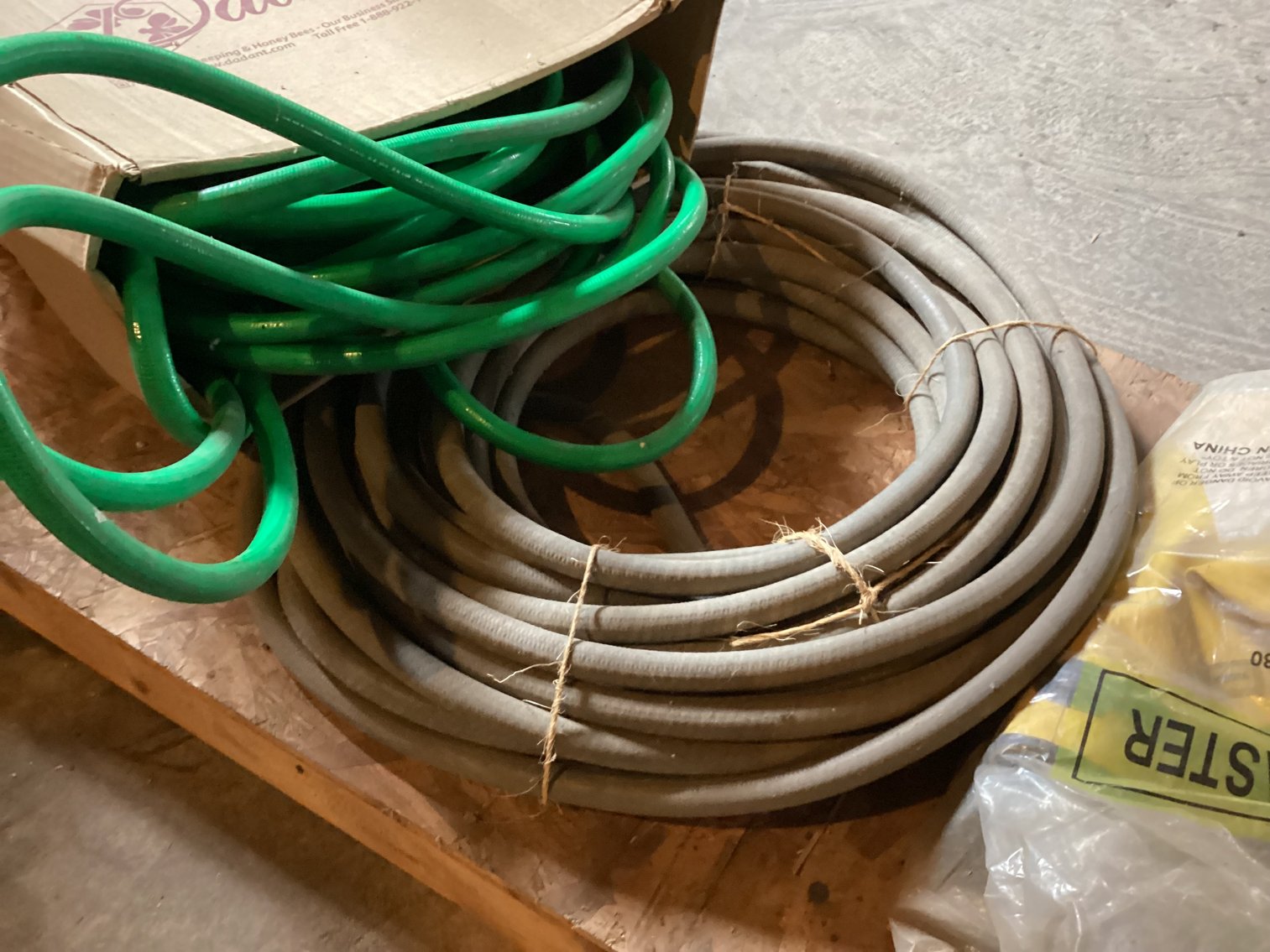 Image for Rubber Boots (Small Sizes) and Two Garden Hoses