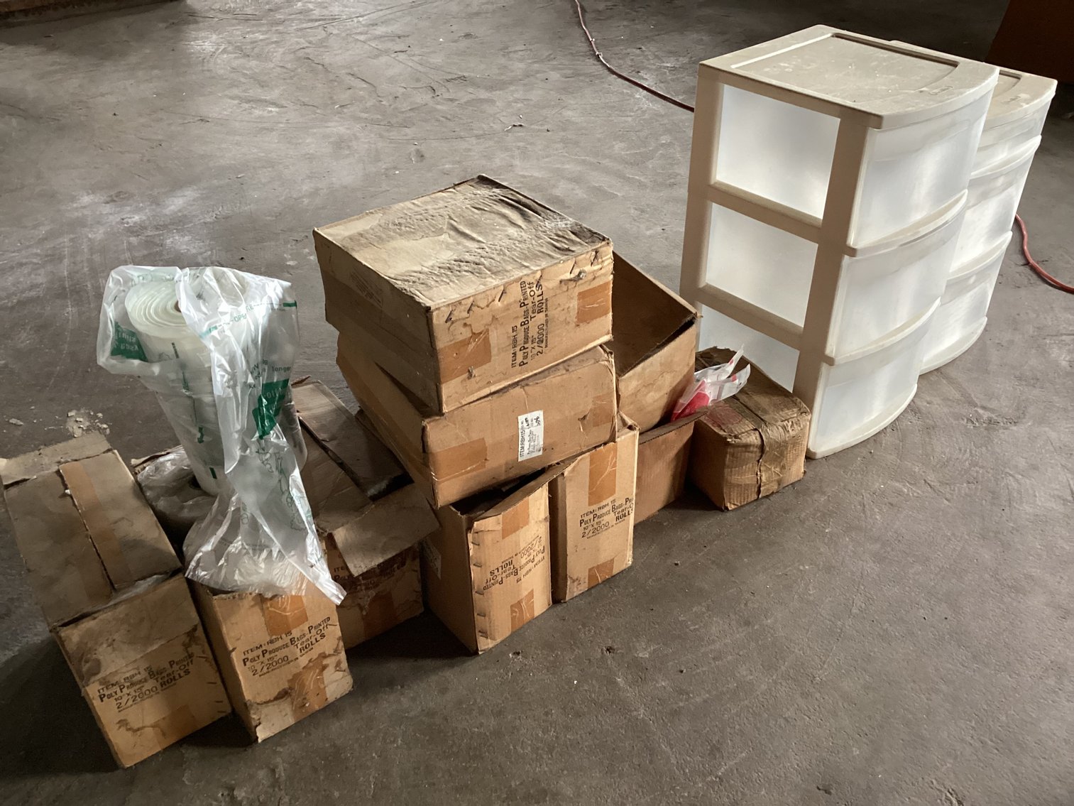 Image for Plastic Bags and Drawer Units