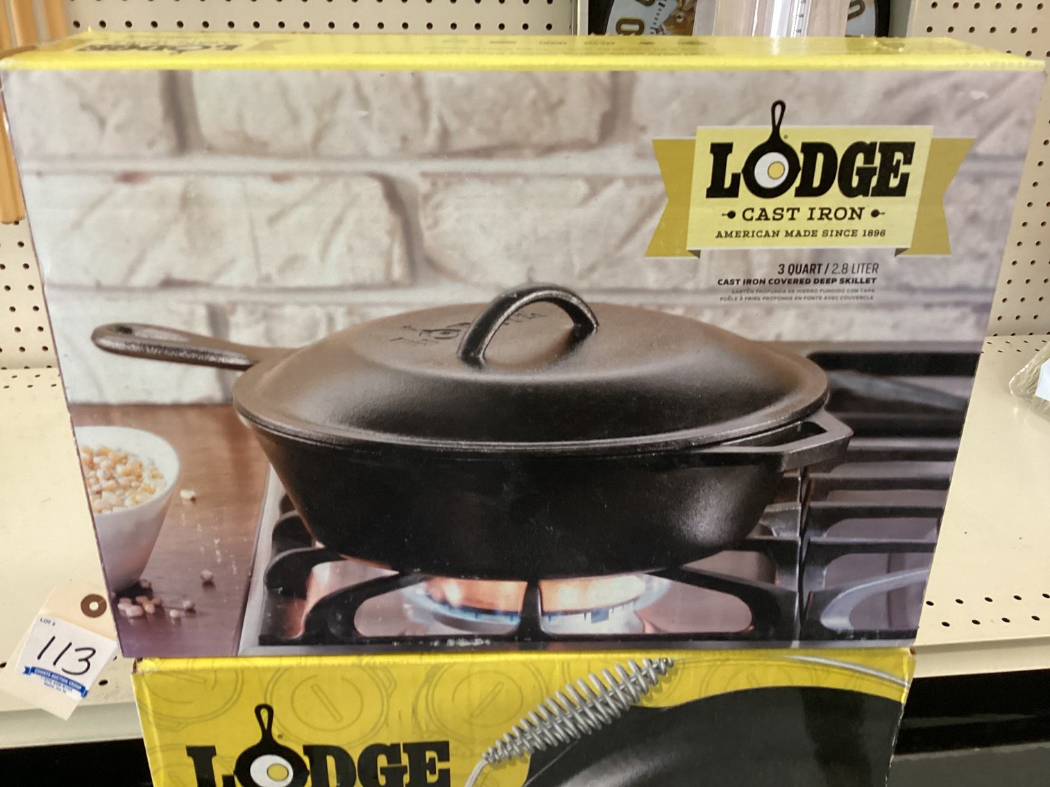 Image for 2 Large pieces of Lodge Cast Iron
