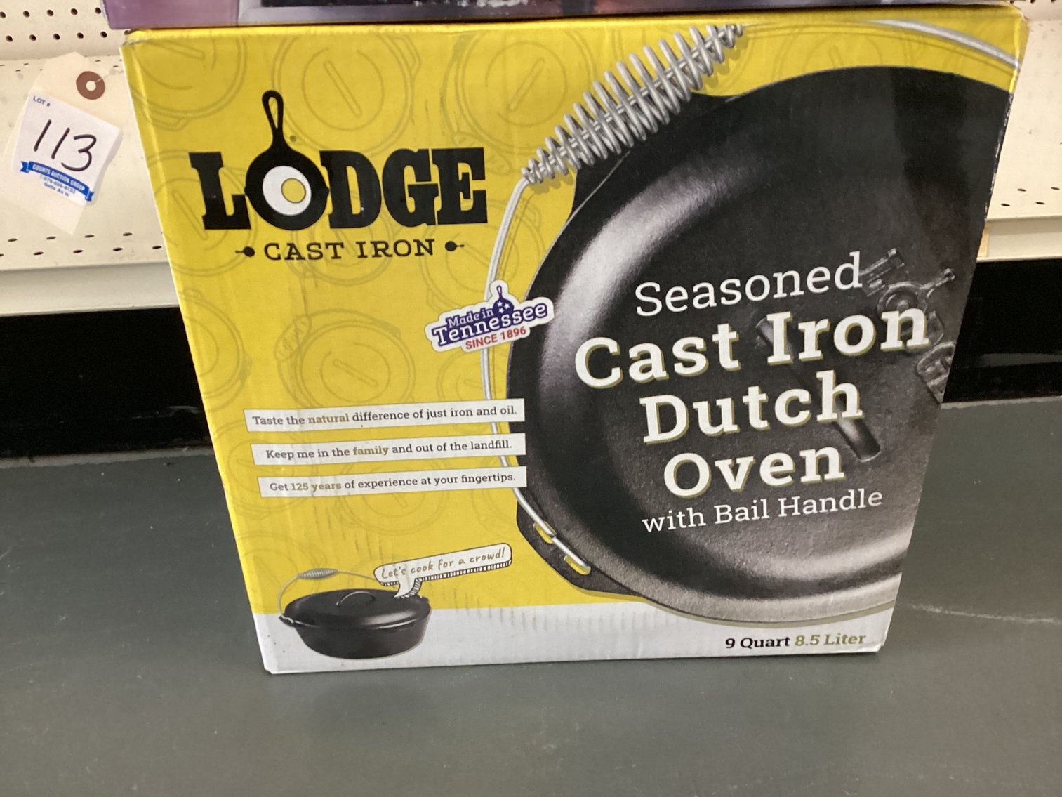 Image for 2 Large pieces of Lodge Cast Iron