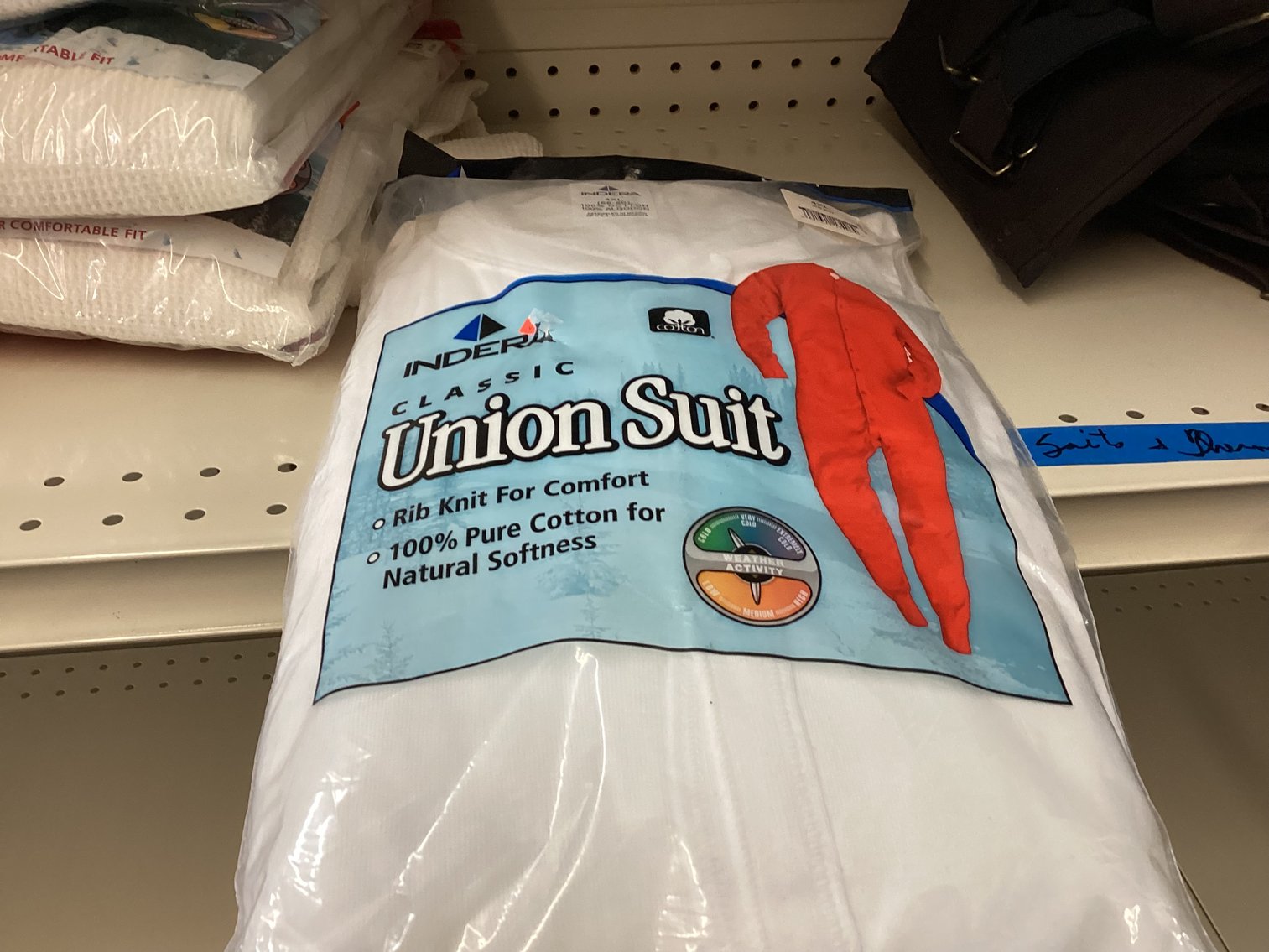 Image for Union suits and thermal underwear