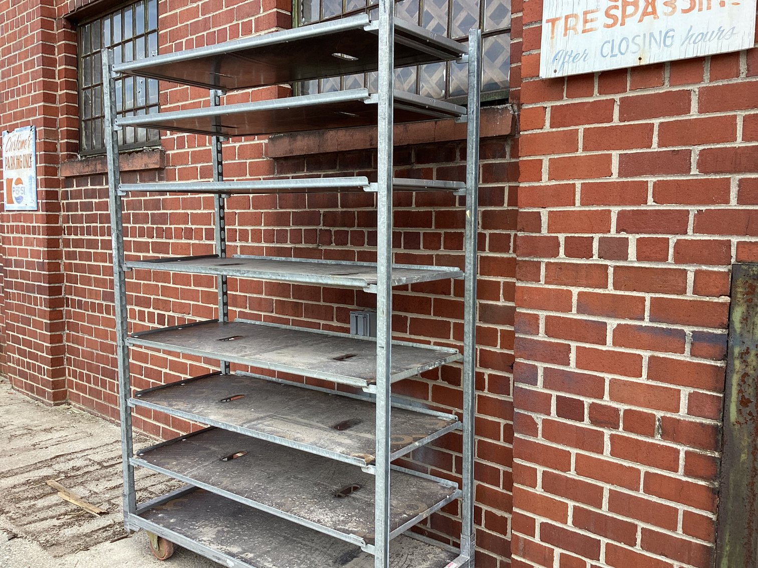 Image for Industrial Metal Rolling Rack