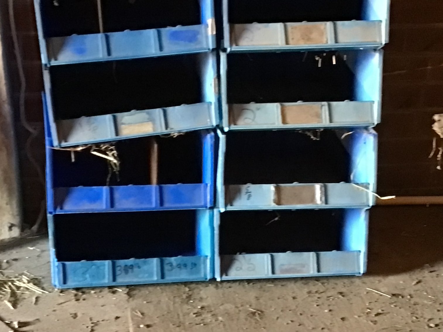 Image for Stacking Bins - blue - 8