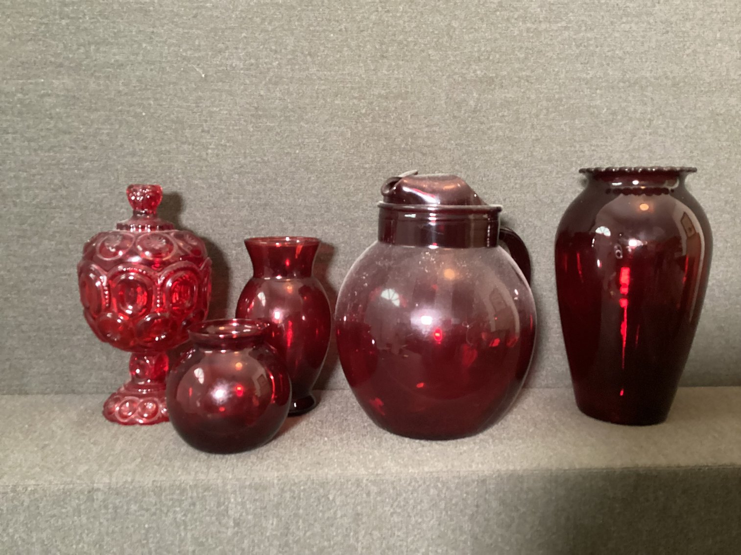 Image for Ruby Red Glass