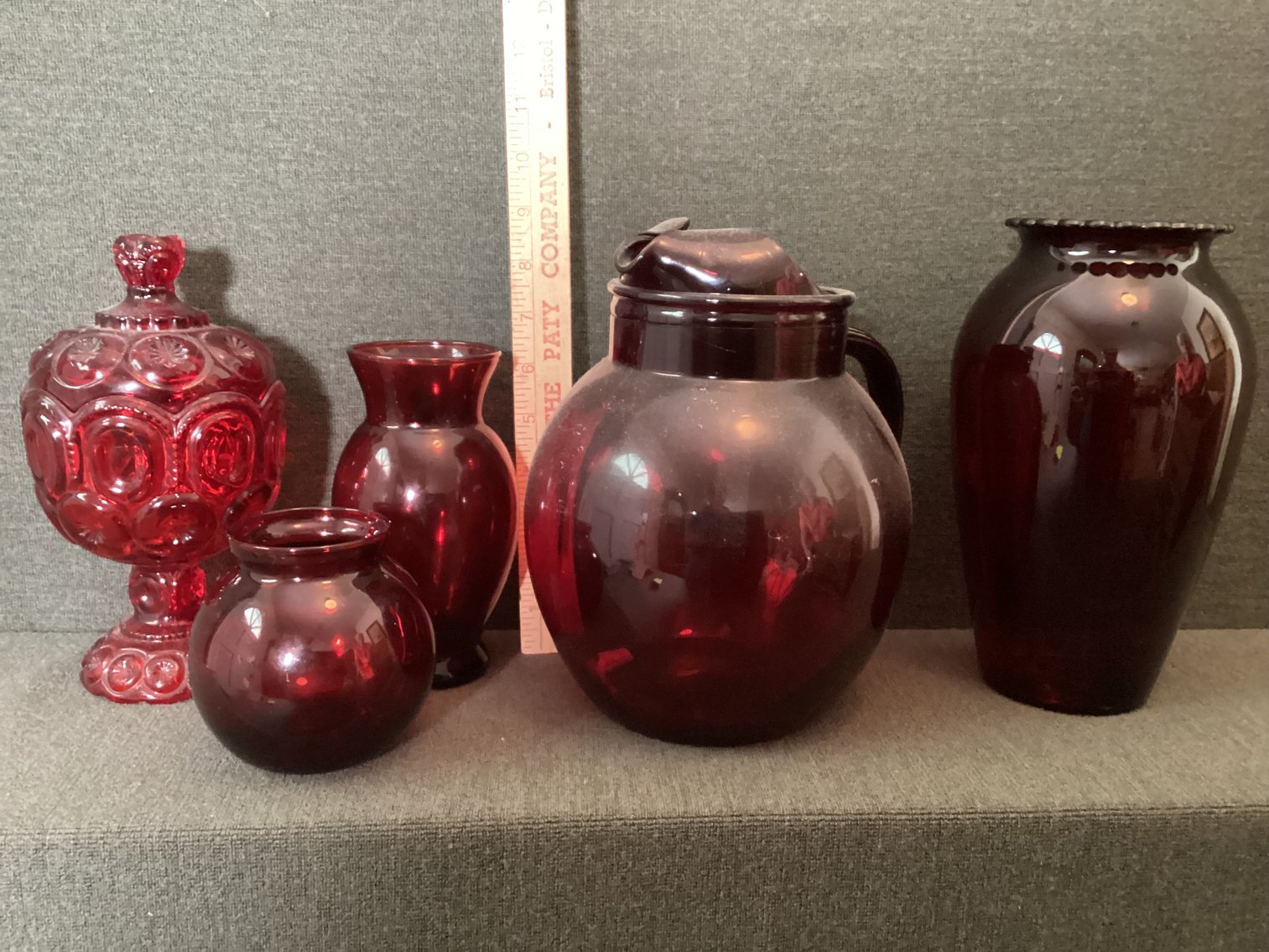 Image for Ruby Red Glass