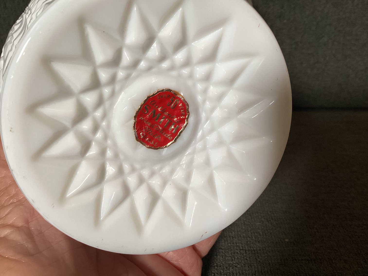 Image for Pitcher and Hobnail Basket