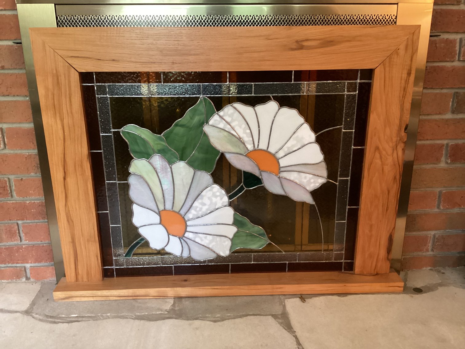 Image for Fire Screen - Stained Glass