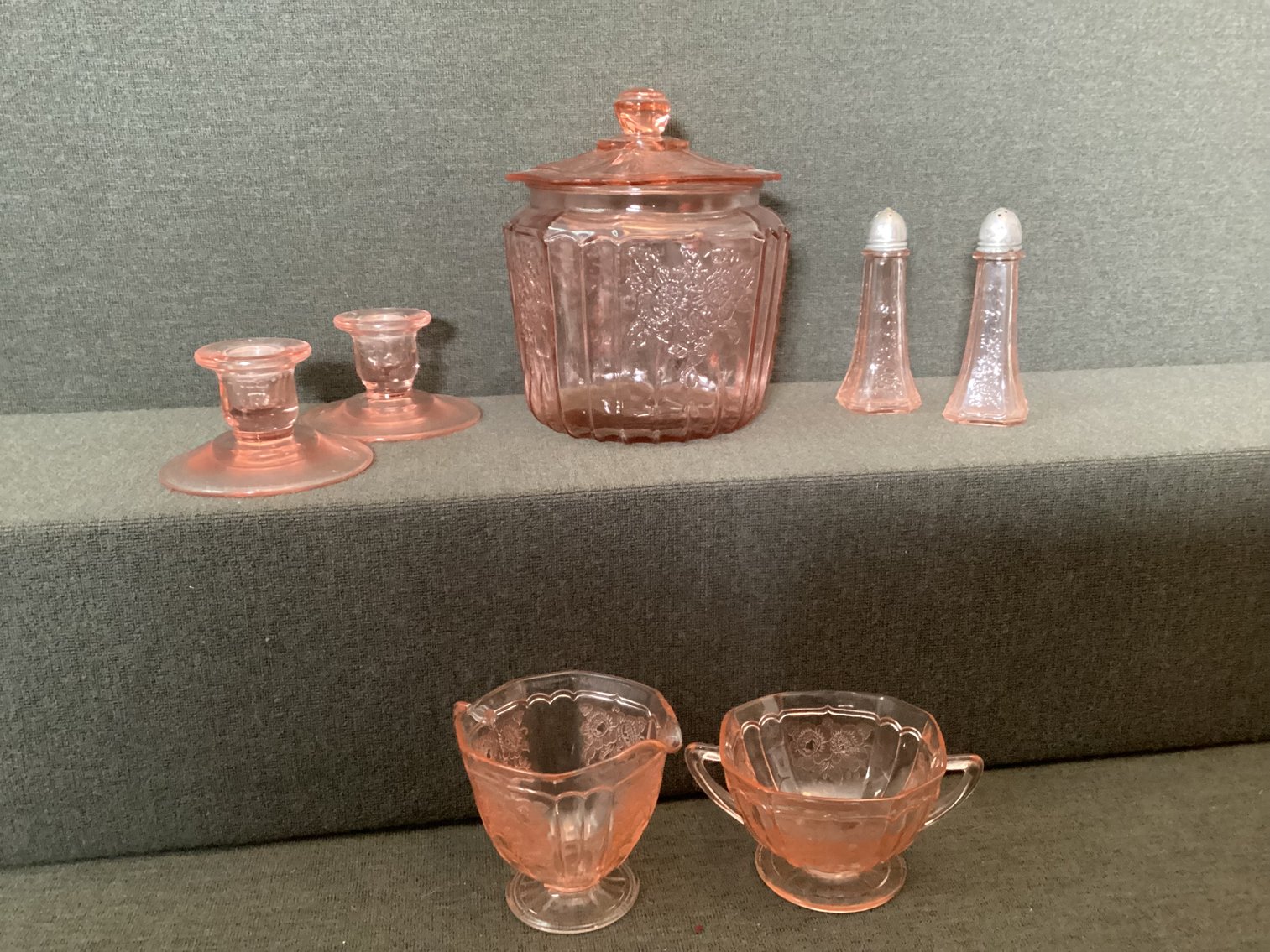 Image for Mayfair Pink Depression Glass