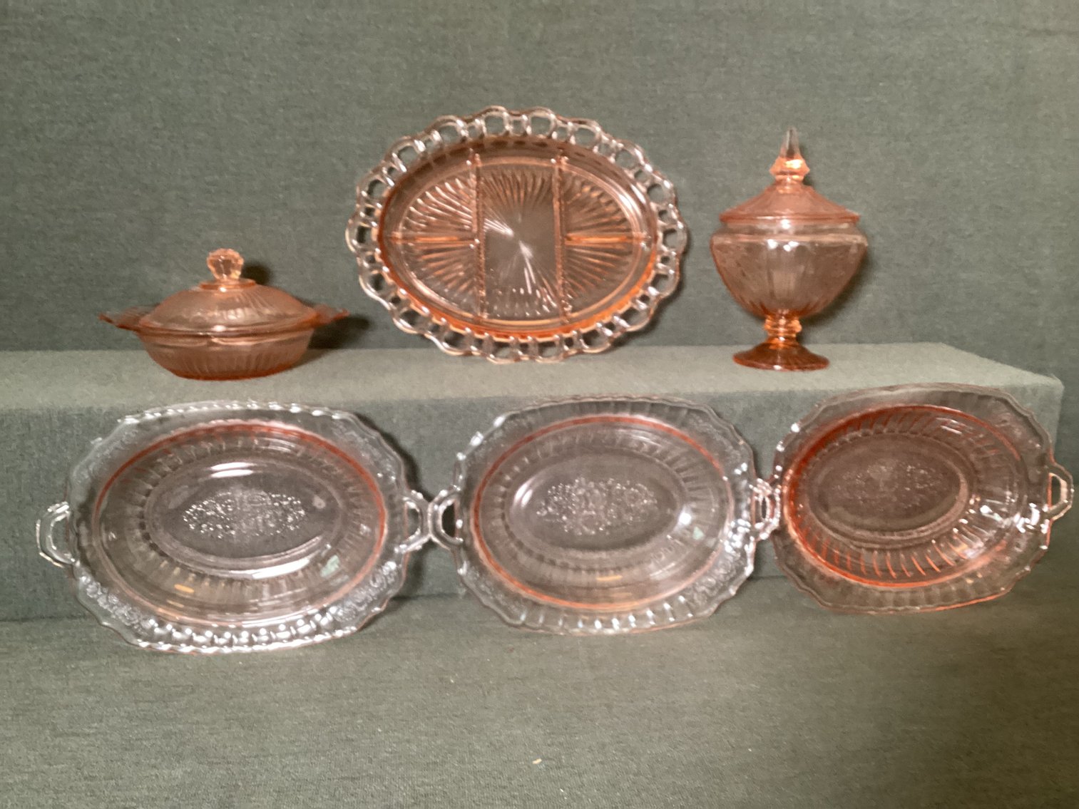 Image for Mayfair Pink Depression Glass