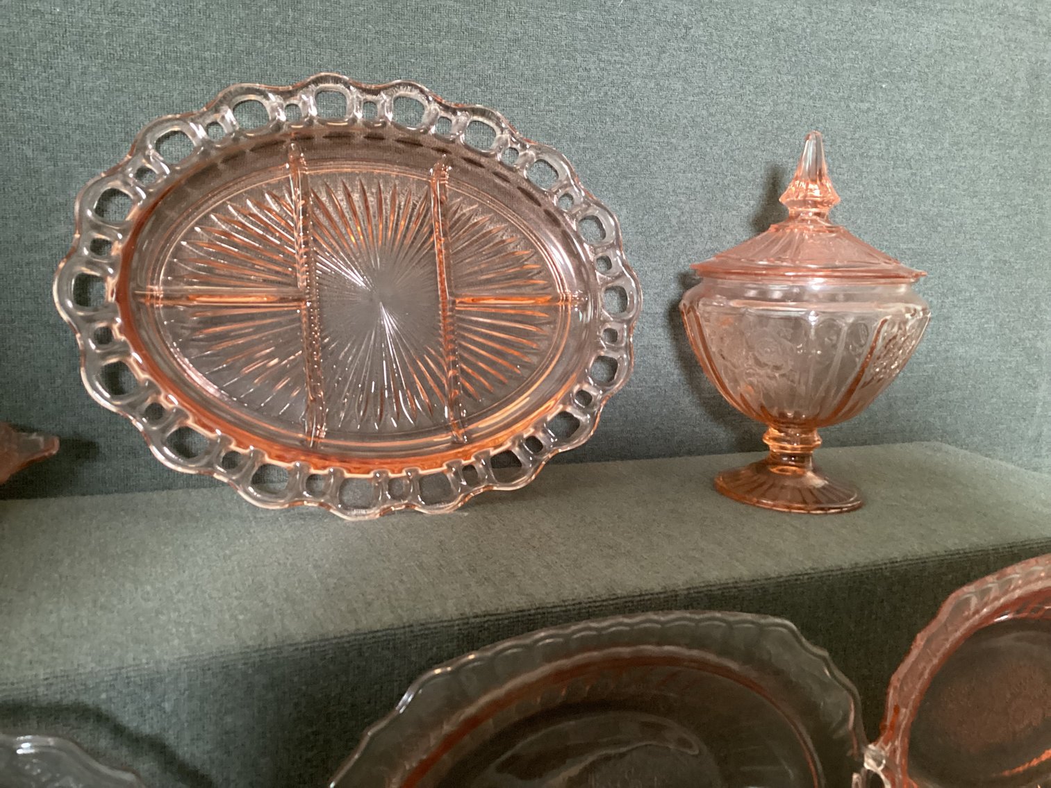 Image for Mayfair Pink Depression Glass