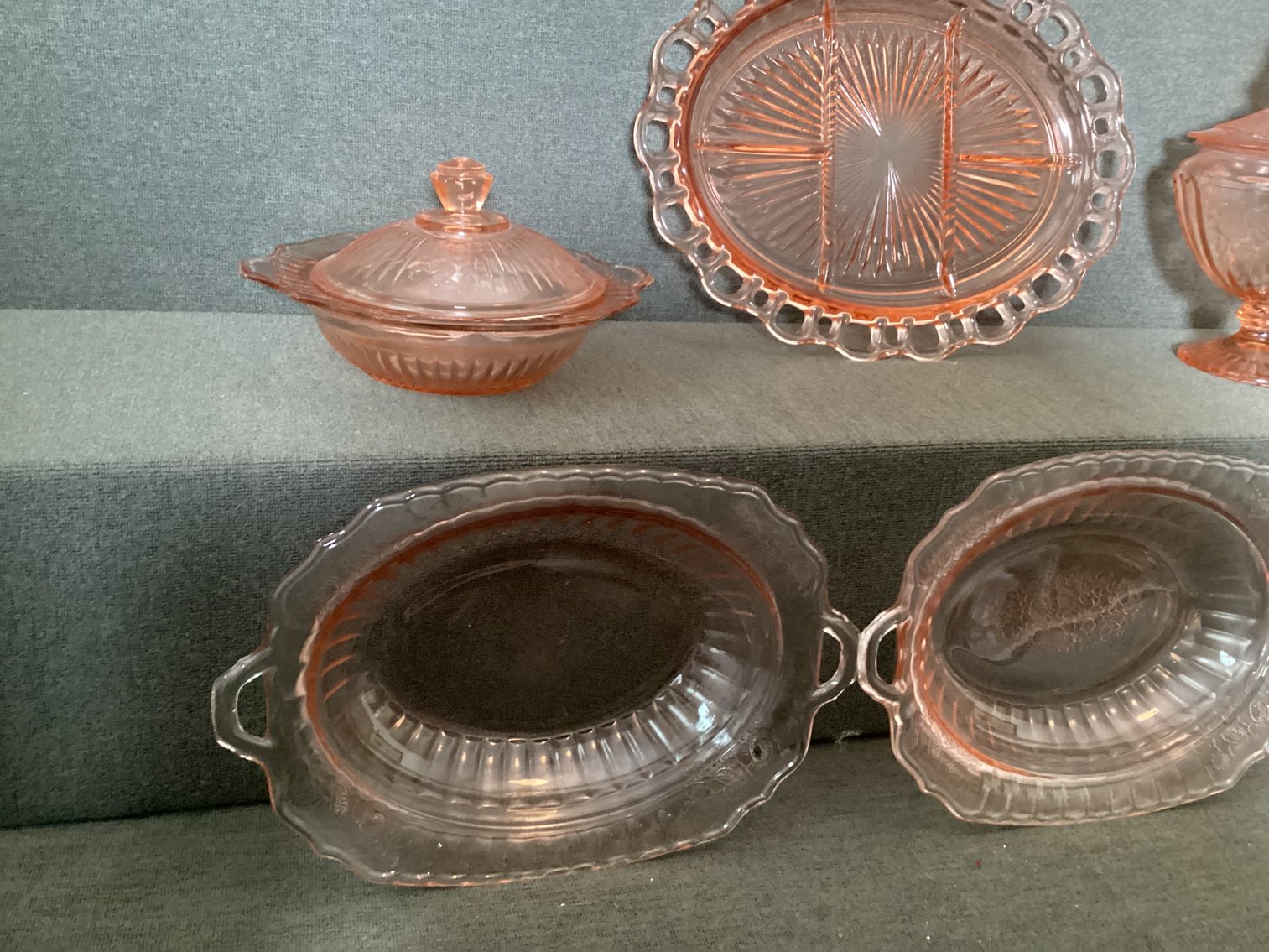 Image for Mayfair Pink Depression Glass