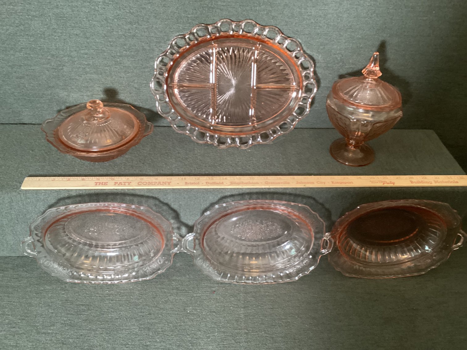 Image for Mayfair Pink Depression Glass