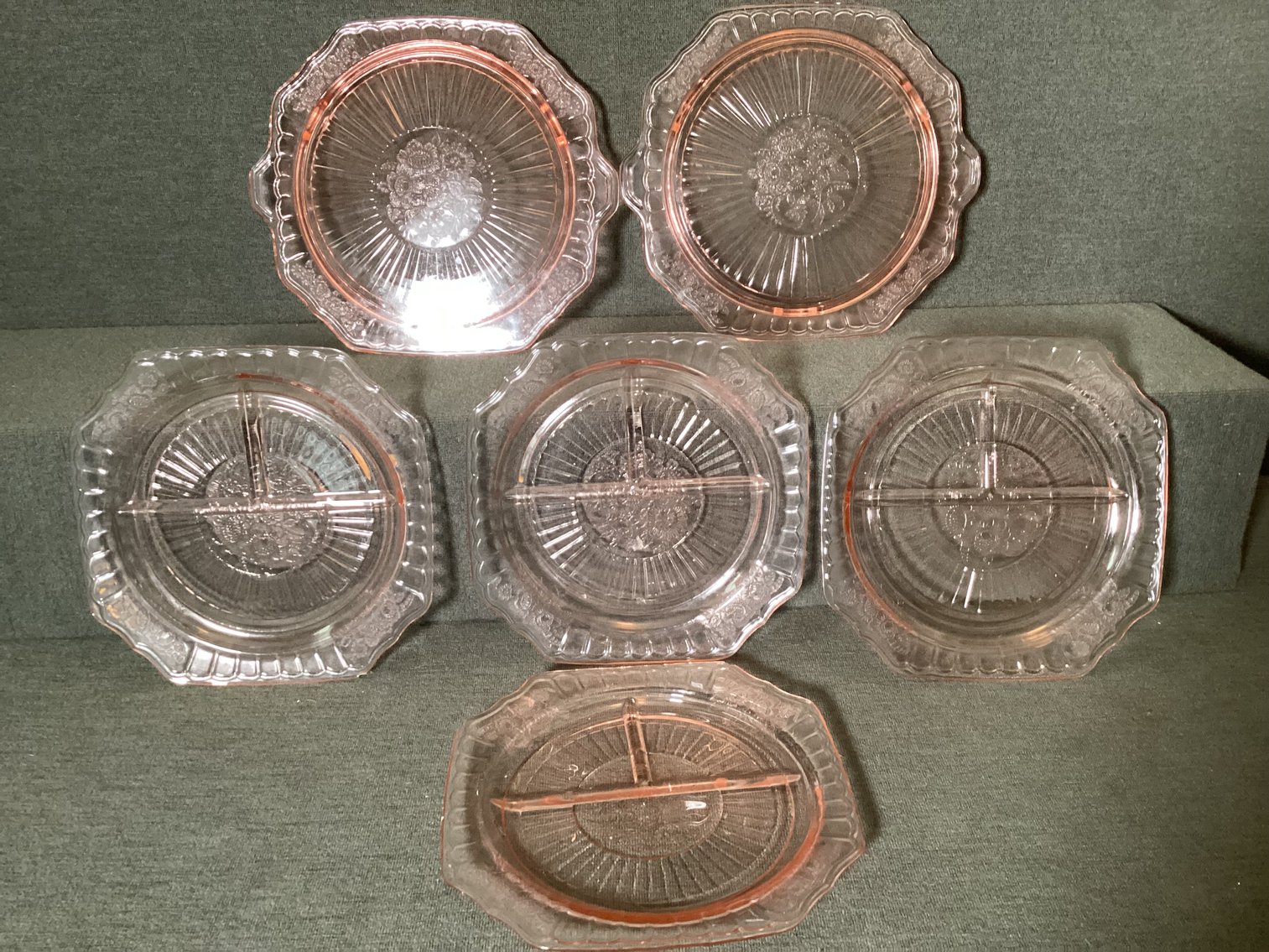 Image for Mayfair Pink Depression Glass