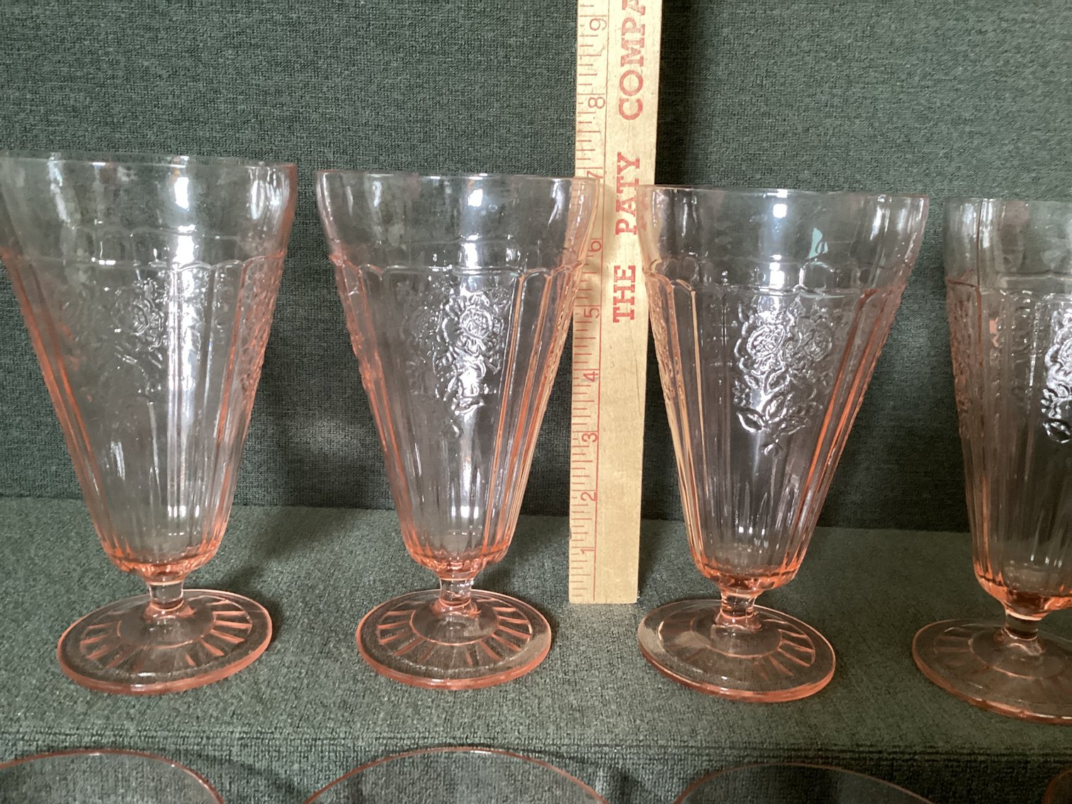 Image for Mayfair Pink Iced Tea Glasses - Depression