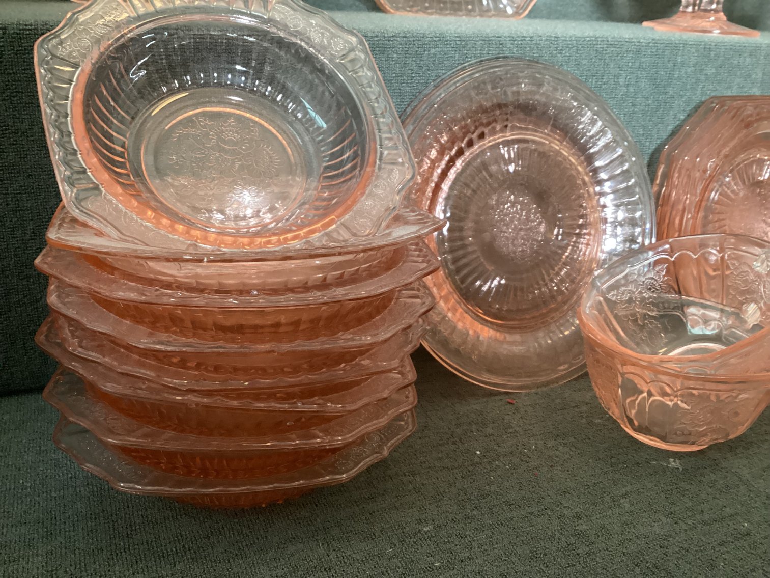 Image for Mayfair Pink Depression Glass