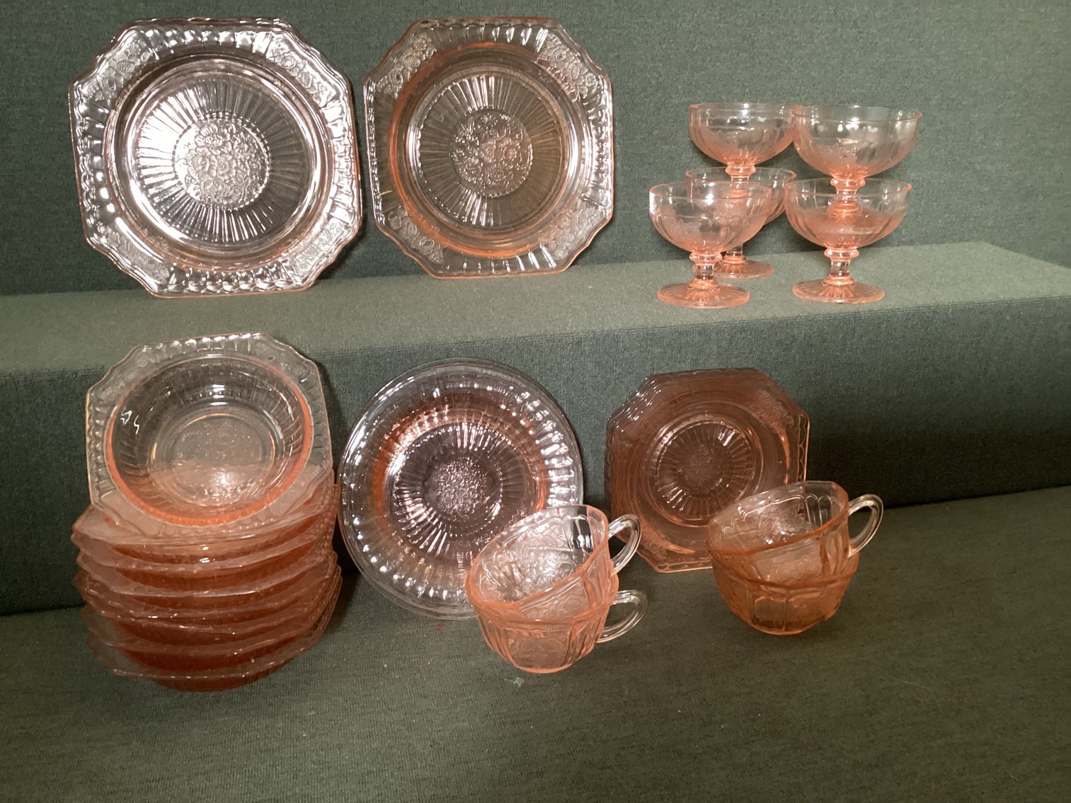 Image for Mayfair Pink Depression Glass