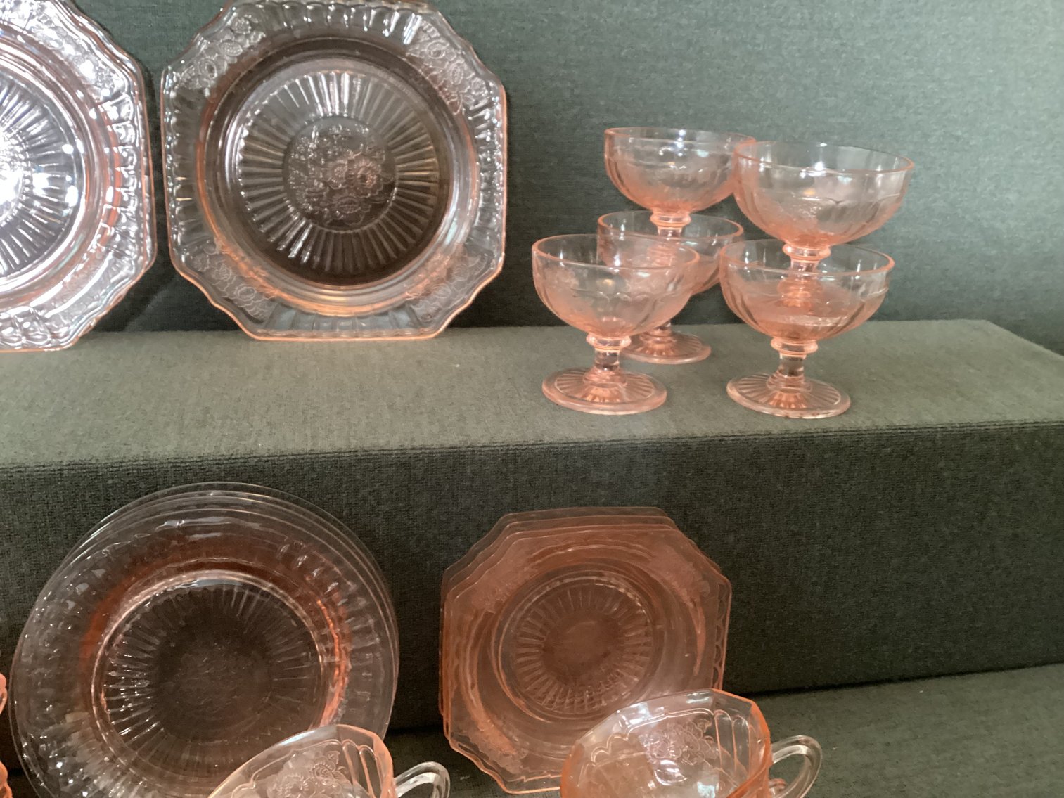 Image for Mayfair Pink Depression Glass