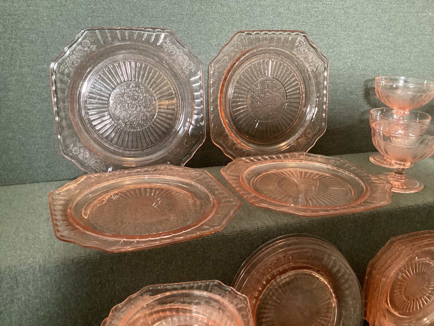 Image for Mayfair Pink Depression Glass