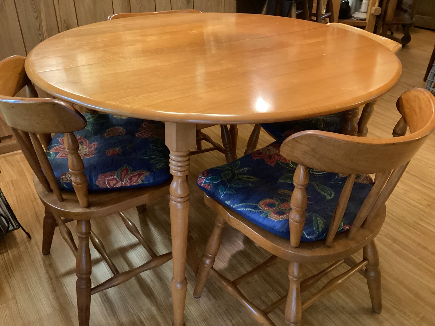 Image for Maple Dining Table with 6 Chairs