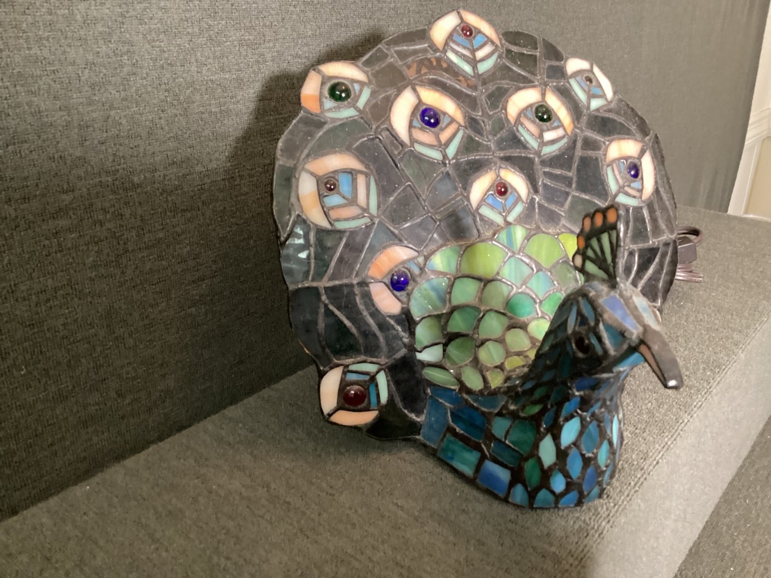 Image for Peacock Lamp