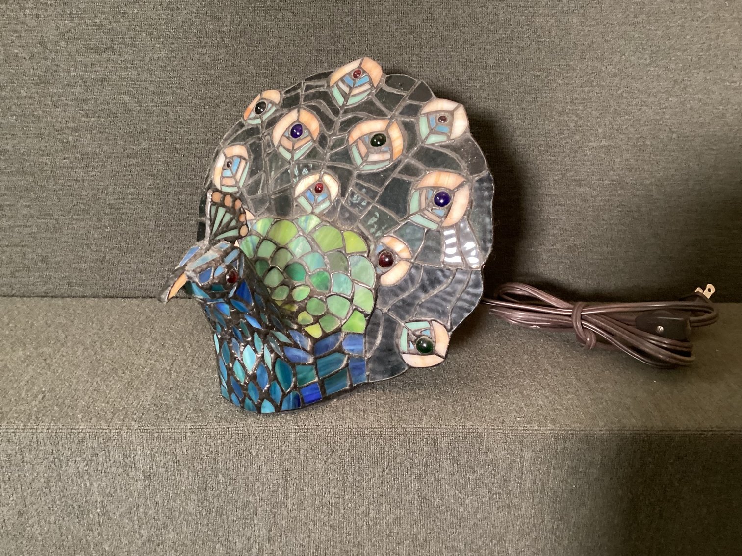 Image for Peacock Lamp