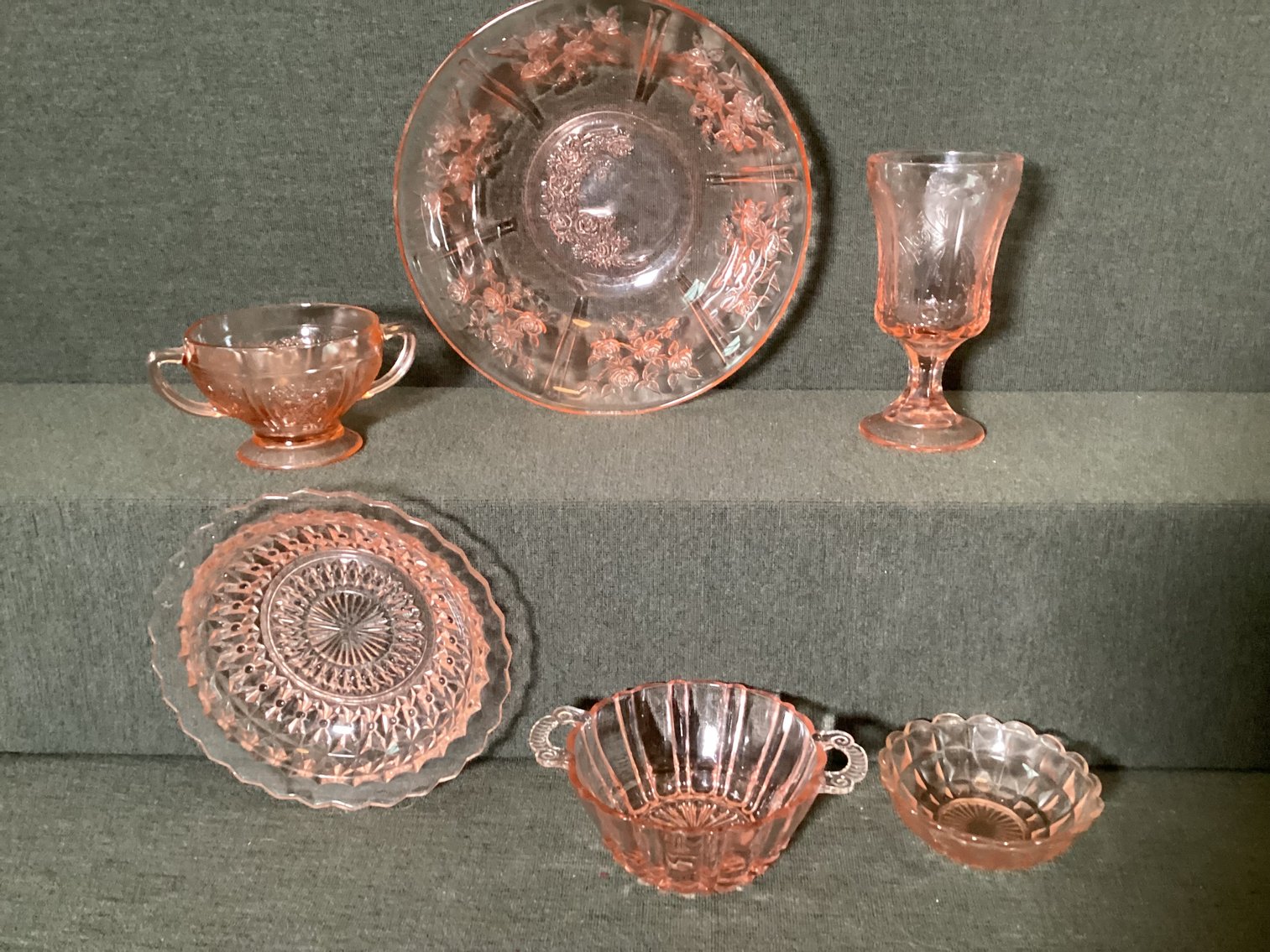 Image for Pink Depression Glass