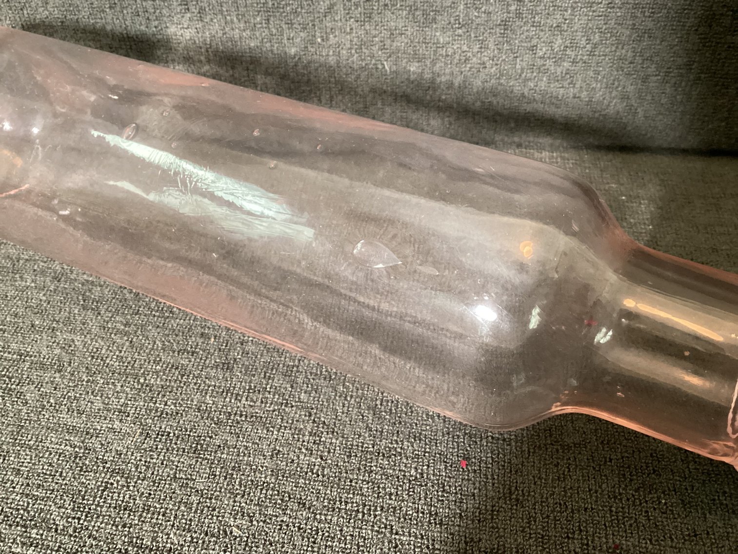 Image for Pink Depression Glass Rolling Pin