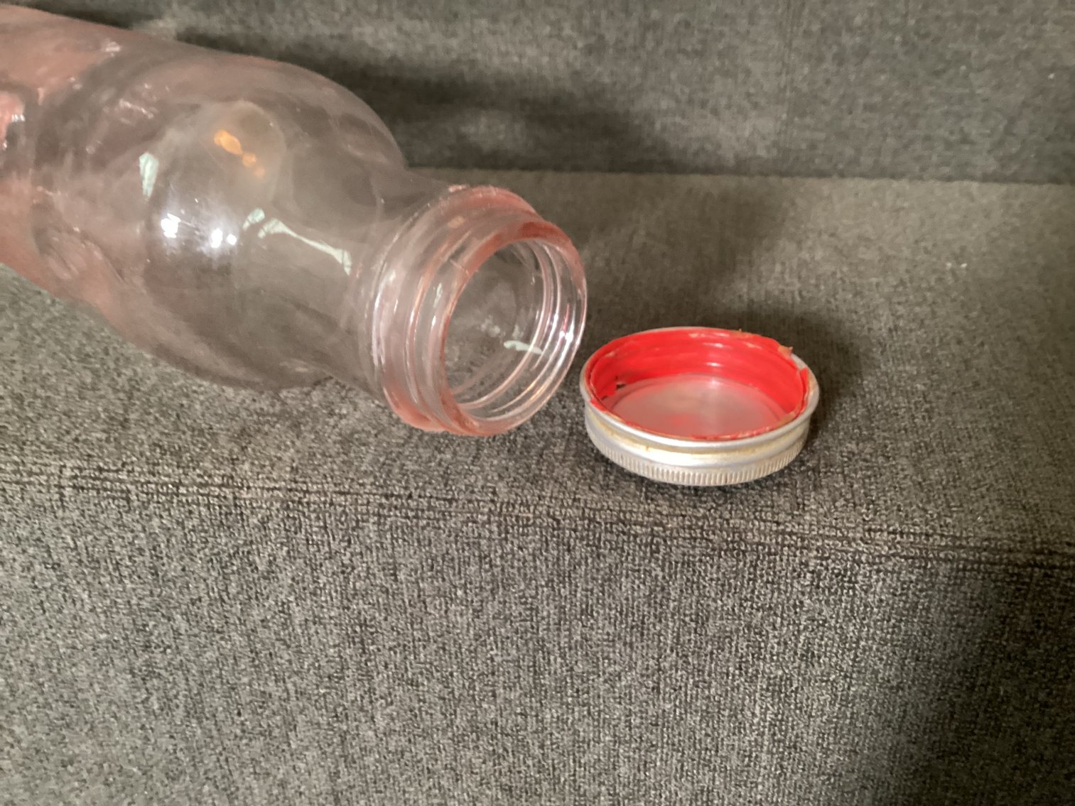 Image for Pink Depression Glass Rolling Pin