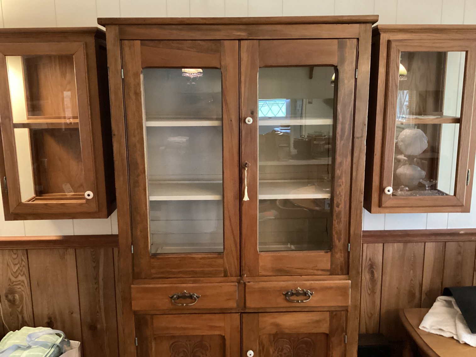 Image for Flat Front Kitchen Cupboard