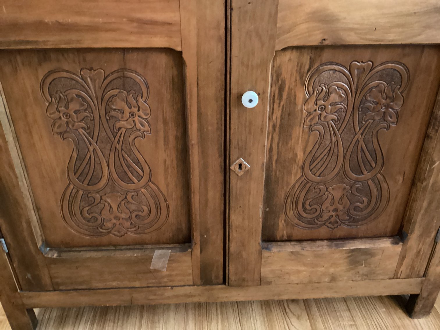 Image for Flat Front Kitchen Cupboard