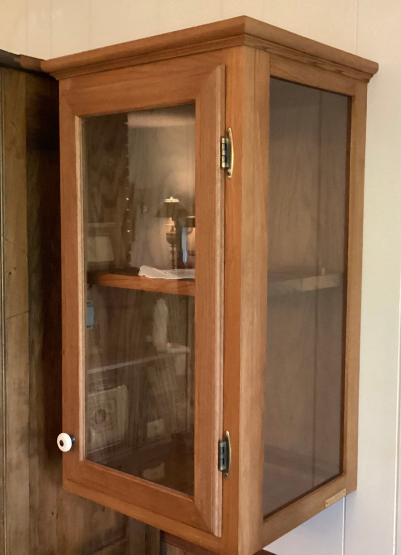 Image for Hand Made Hanging Display Cabinet