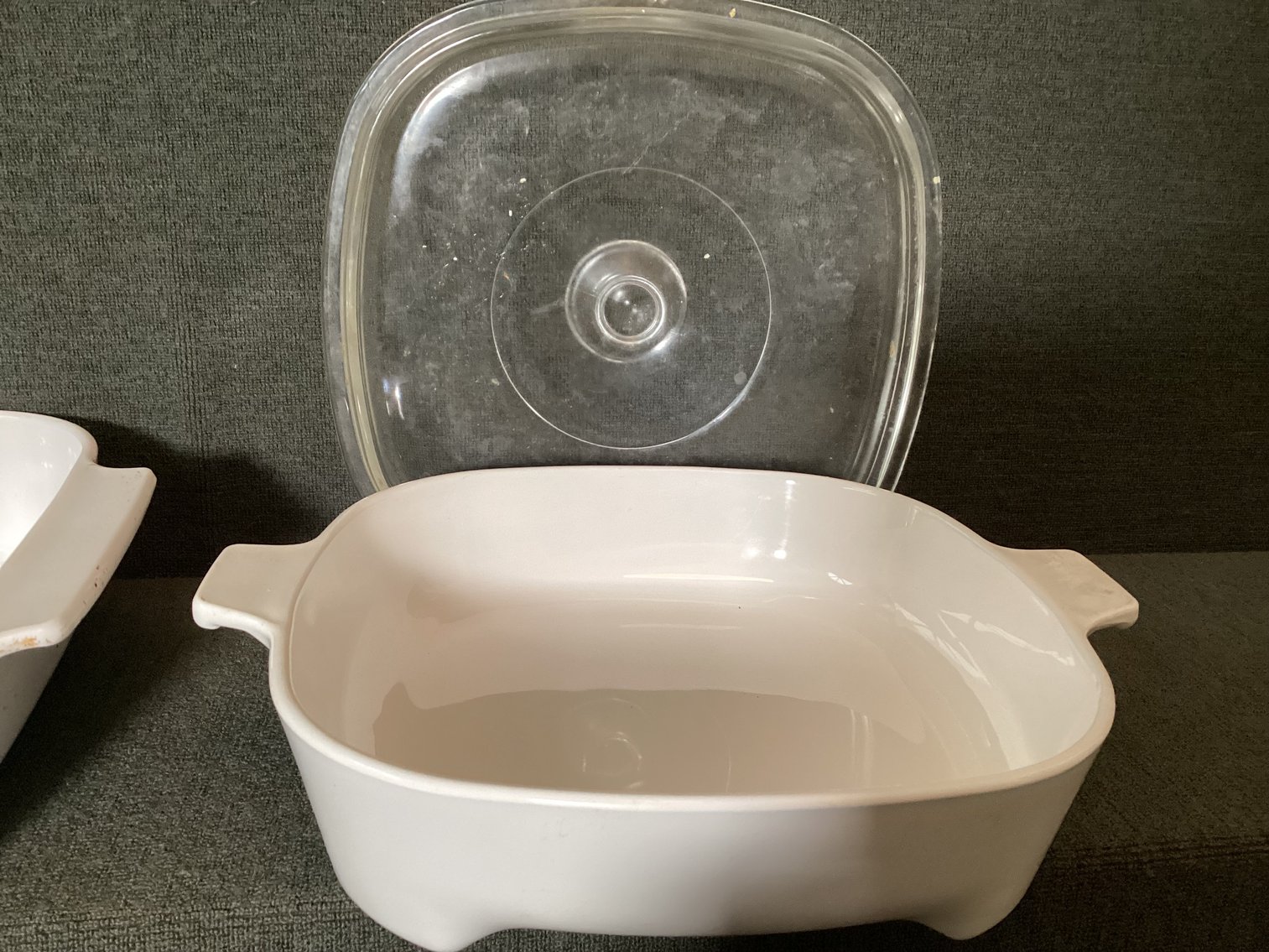 Image for Corning Baking dishes 12” x 11”& 8” x 8” “
