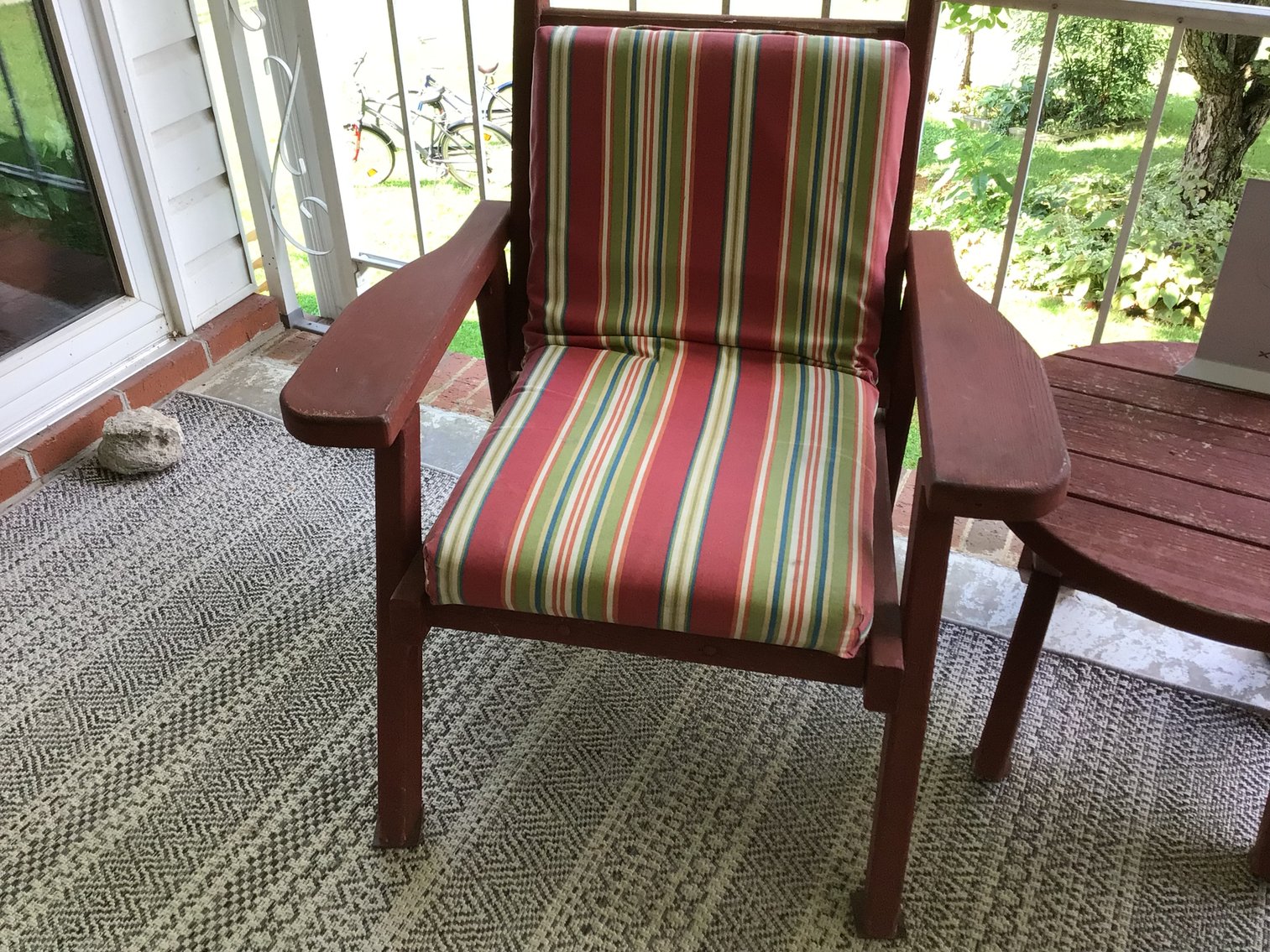 Image for Redwood Patio Chairs & Round Table