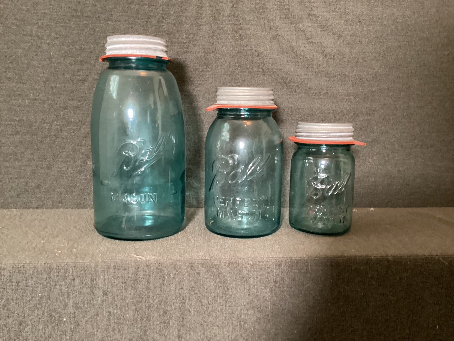 Image for Blue Fruit Jars