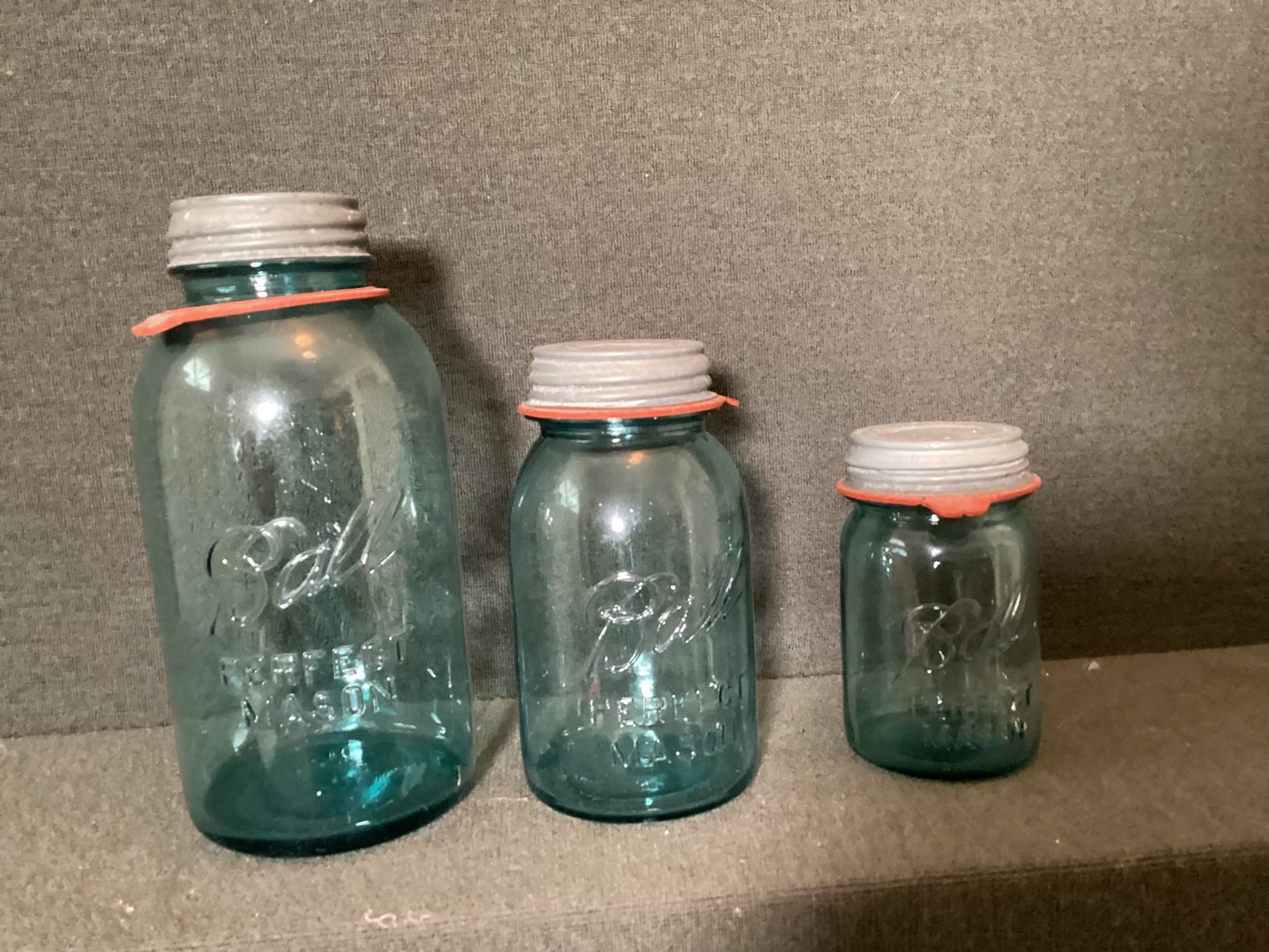 Image for Blue/green Fruit Jars