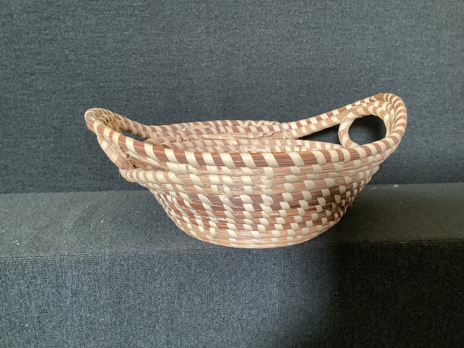 Image for Sea grass basket , fair condition