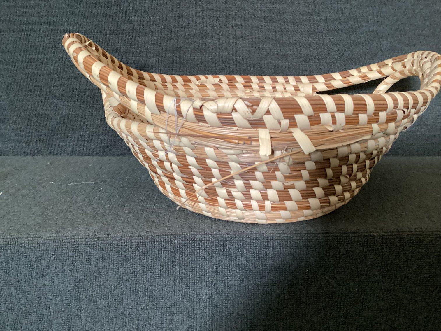 Image for Sea grass basket , fair condition