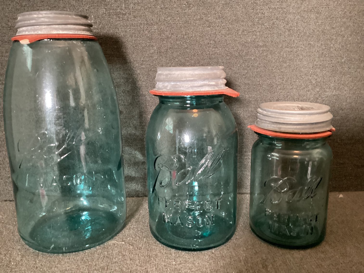 Image for Blue/Green Canning Jars
