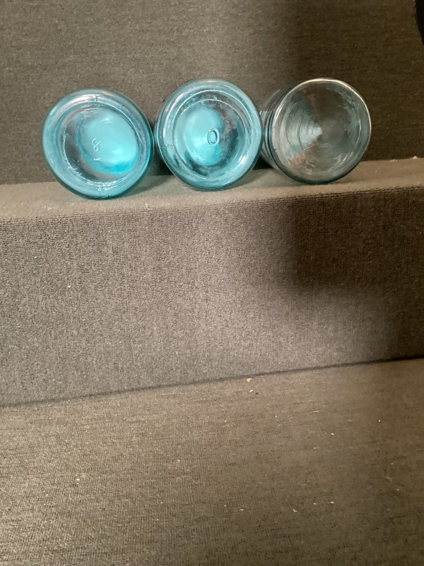 Image for Blue/Green Canning Jars