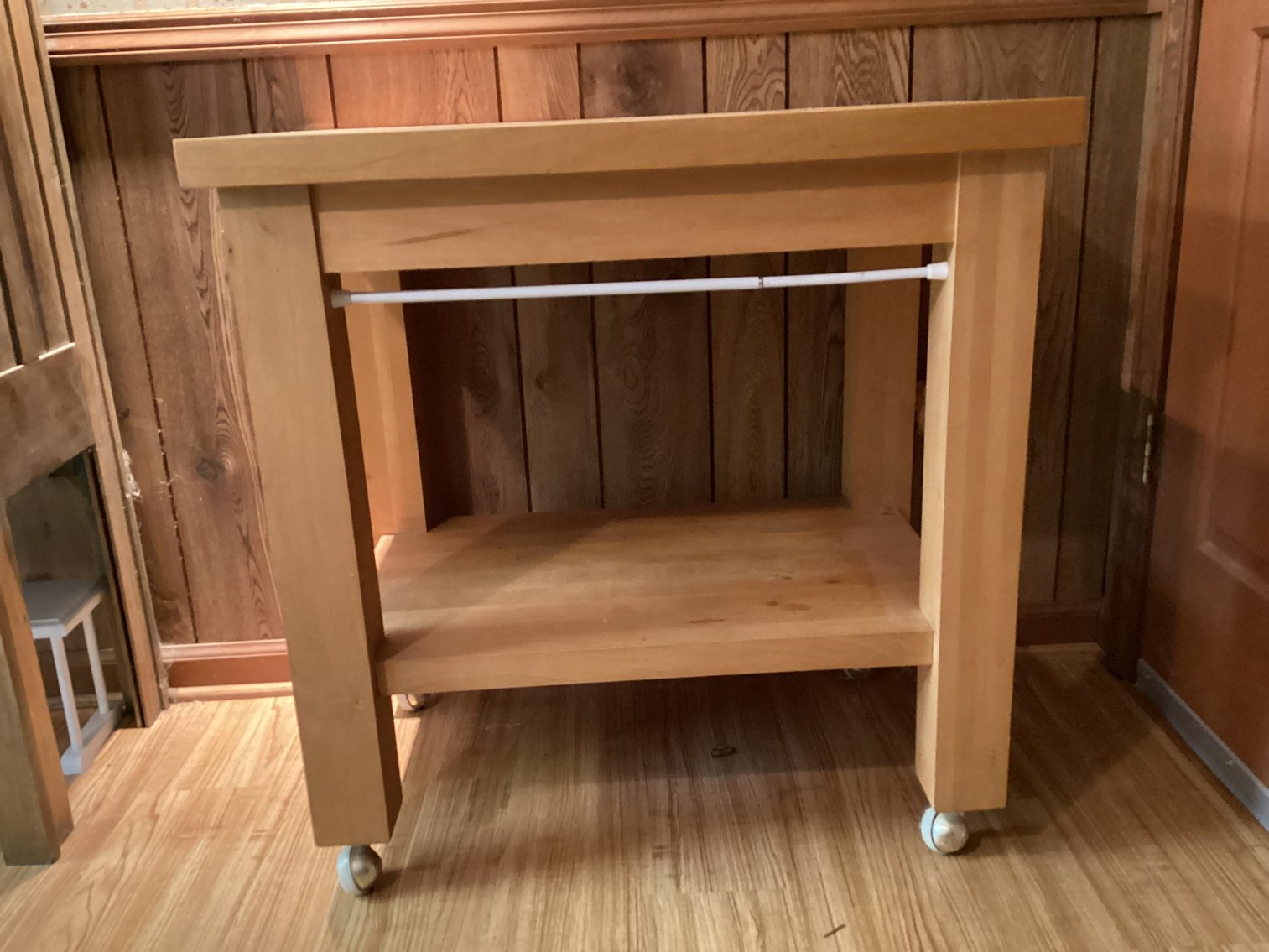 Image for Maple butcher block table