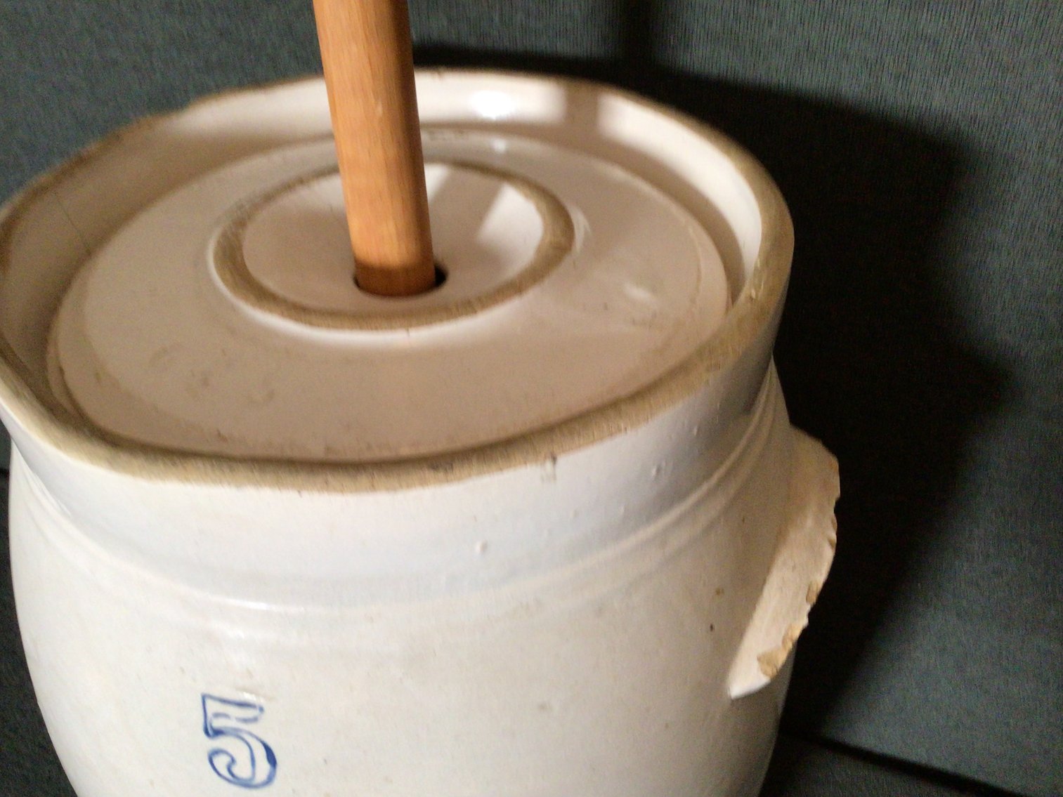 Image for #5 Stoneware Churn