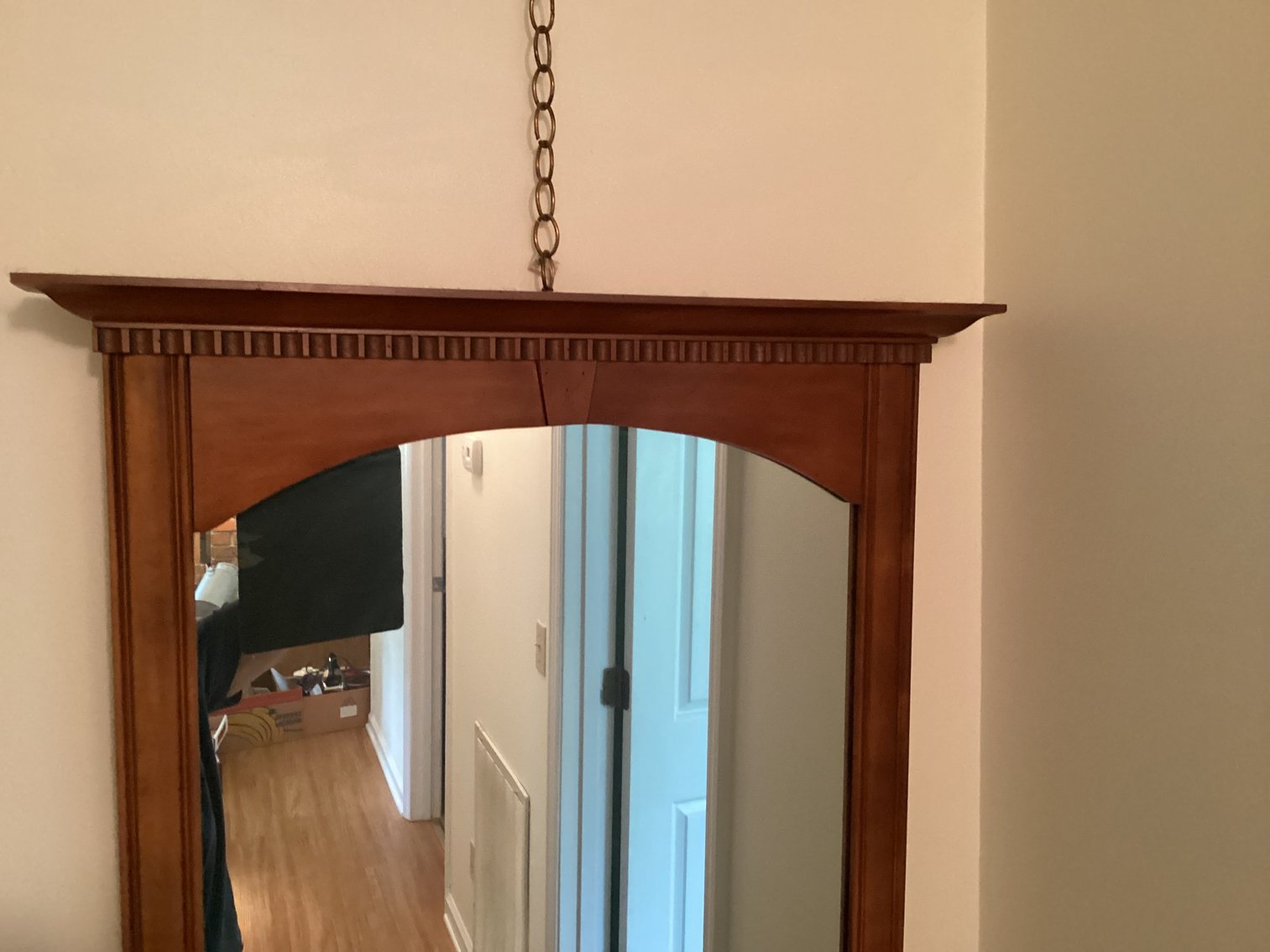 Image for Maple framed Mirror