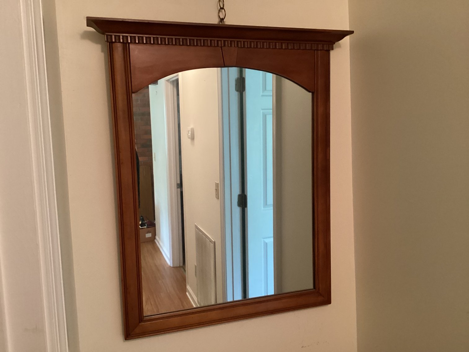 Image for Maple framed Mirror
