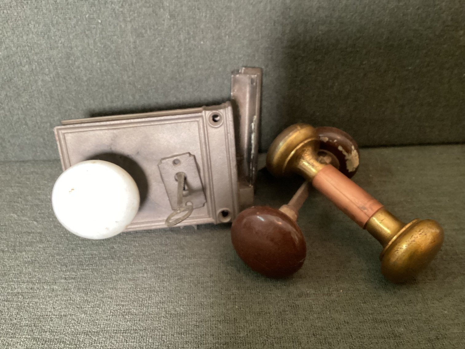 Image for Door Knobs Charcoal Iron and more