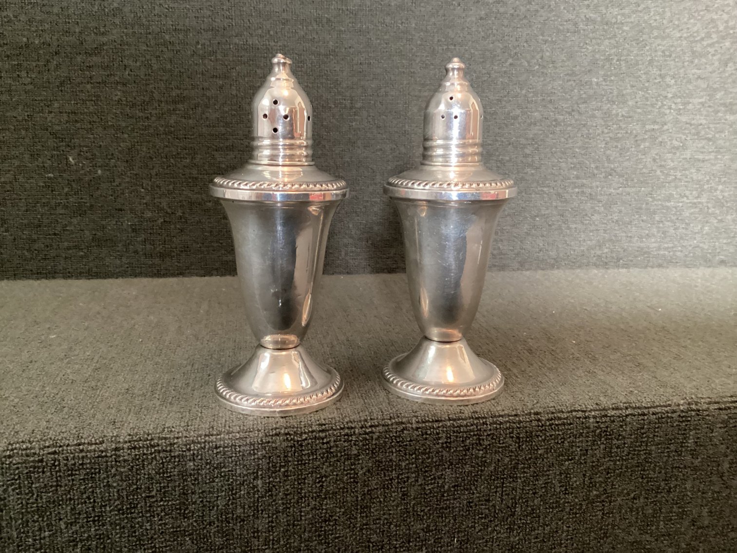 Image for Sterling Salt & Pepper Shakers