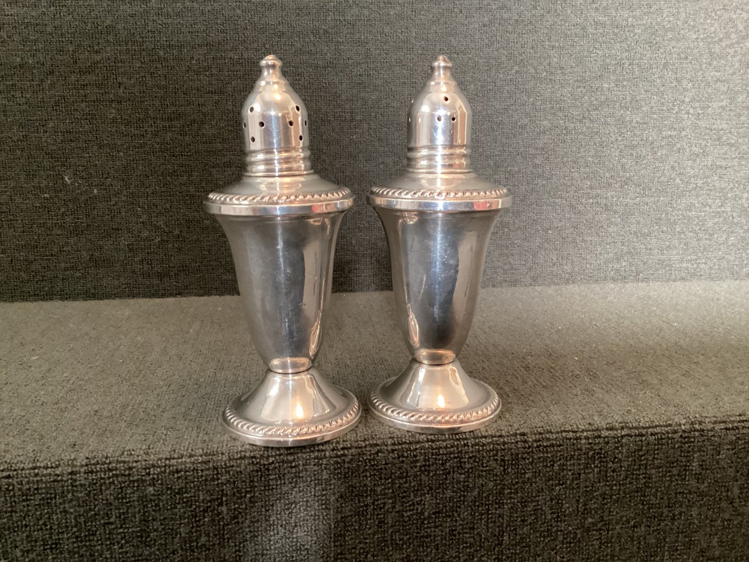 Image for Sterling Salt & Pepper Shakers