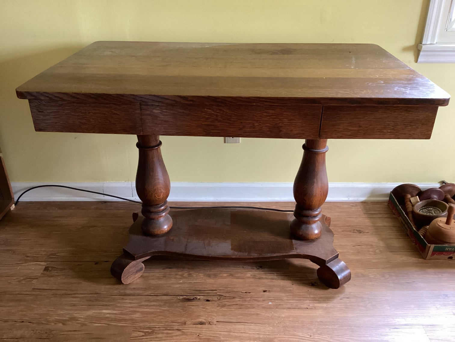 Image for Oak Library Table