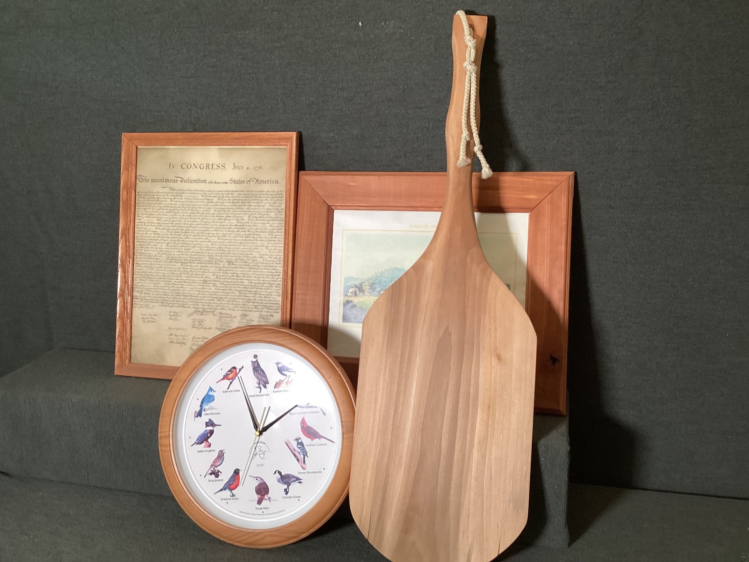 Image for Wall Art and a Clock