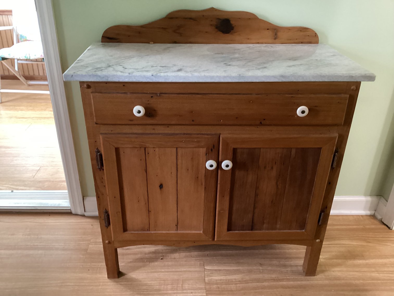 Image for Wormy Chestnut Wash Stand